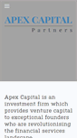 Mobile Screenshot of apexcapital.com.au