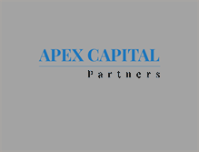 Tablet Screenshot of apexcapital.com.au